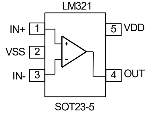 高压通用运放LM321(图1)