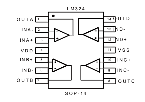 高压通用运放LM324(图1)