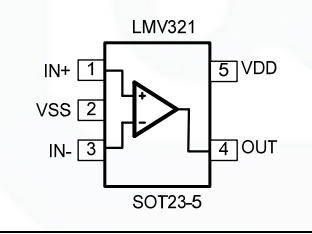 低功耗运放LM321-TR(图1)